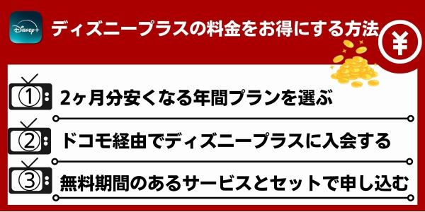 ディズニープラスお得